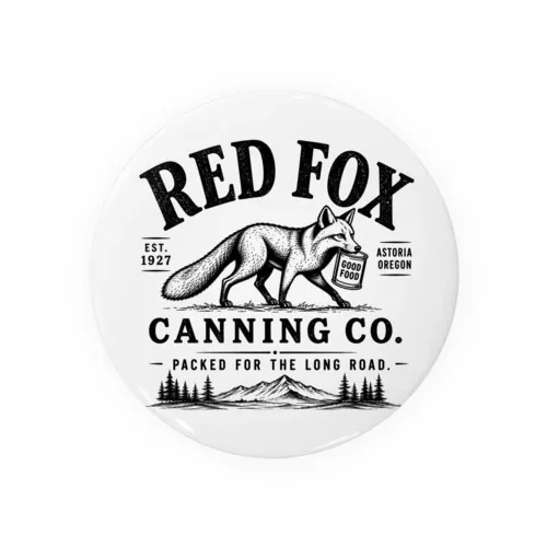 Red Fox Canning Co. / Can Badge