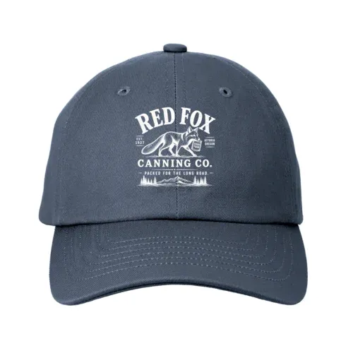 Red Fox Canning — White / Cotton Twill Low Cap