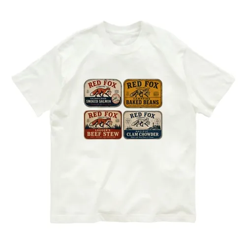 Red Fox Canning Co. — 4 Packages / Organic Cotton T-Shirt